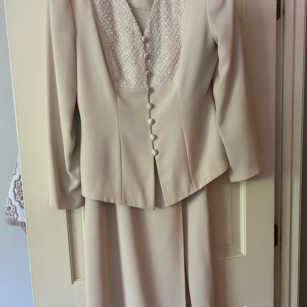 Mother of Bride/Groom. Donna Morgan size 8 light coffee color